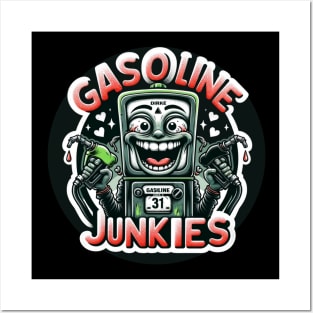 HotRod - Vintage Retro : Weirdly Smiling Gasoline Guru Posters and Art